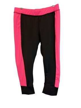 Coco Limon Women's Gym Leggings Black/Pink Sz.L